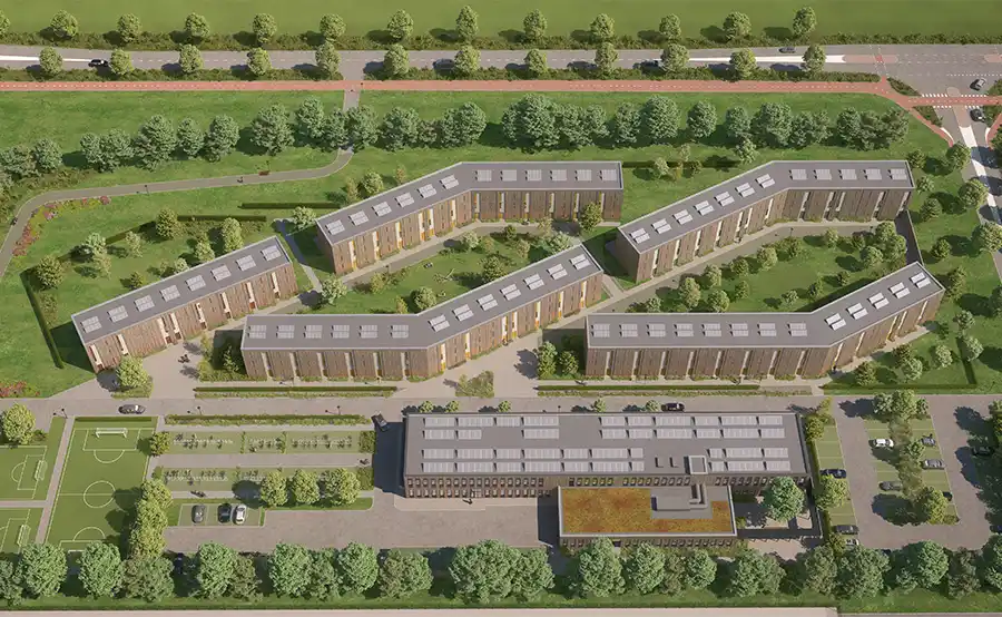 Circulair dak van 6000 m² in Dordrecht toont Belgische innovatie