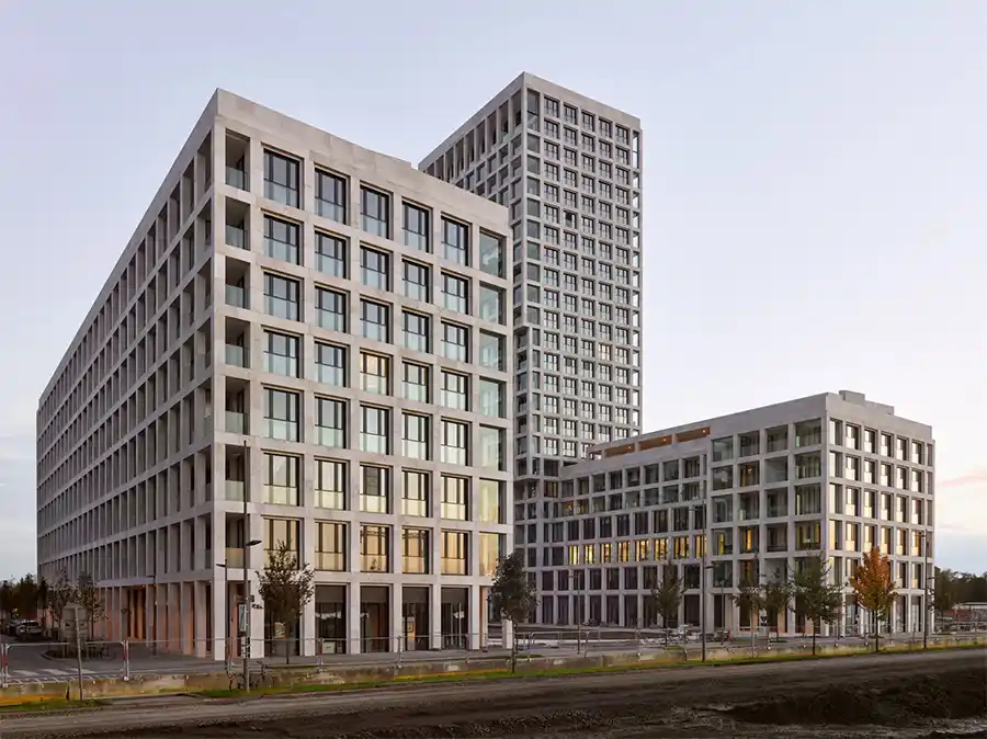 Project Scheldehof in Nieuw Zuid Antwerpen
