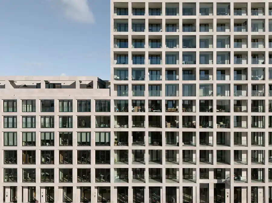 Project Scheldehof in Nieuw Zuid Antwerpen