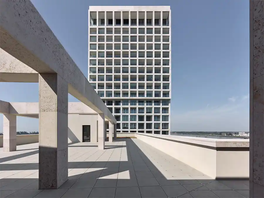 Project Scheldehof in Nieuw Zuid Antwerpen