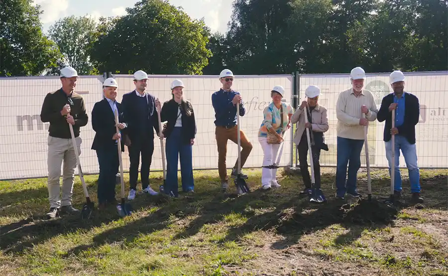 Bewoners geven startschot voor woonwijk Het Porfier in Sint-Amandsberg