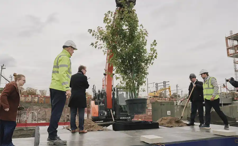 Start bouw Sint-Pieterspoort: duurzaam stadsproject bij Gent-Sint-Pieters