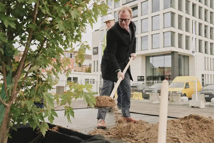 stadsproject Sint-Pieterspoort in Gent is