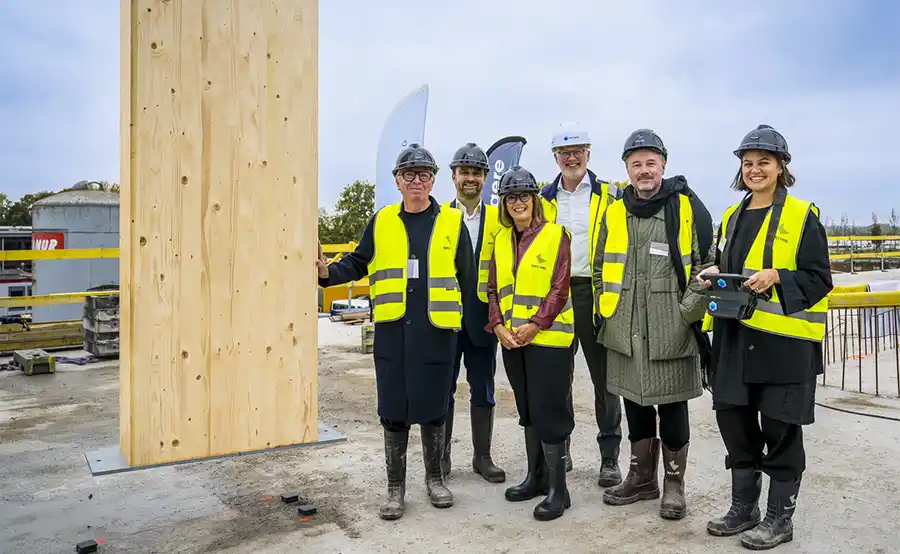 Orchard geeft startschot voor duurzaam kantoor BNP Paribas Fortis op Nieuw Zuid