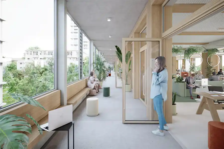 Orchard, ontworpen door David Chipperfield op Nieuw Zuid in Antwerpen