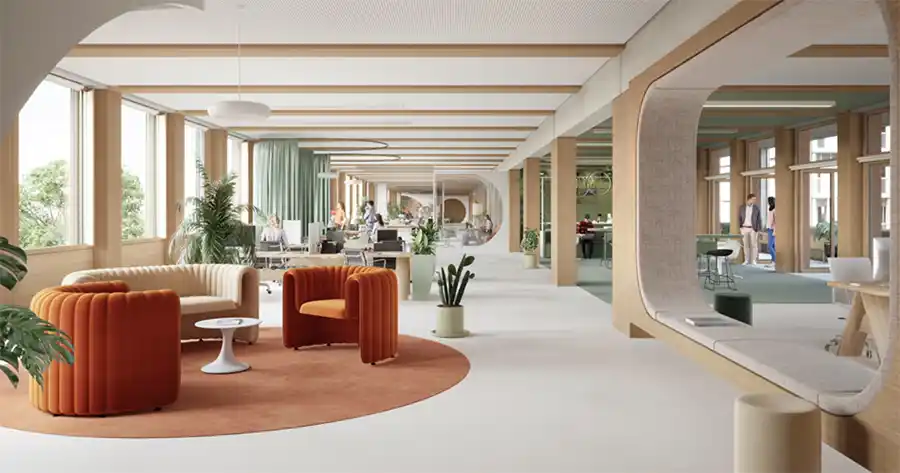 Orchard, ontworpen door David Chipperfield op Nieuw Zuid in Antwerpen