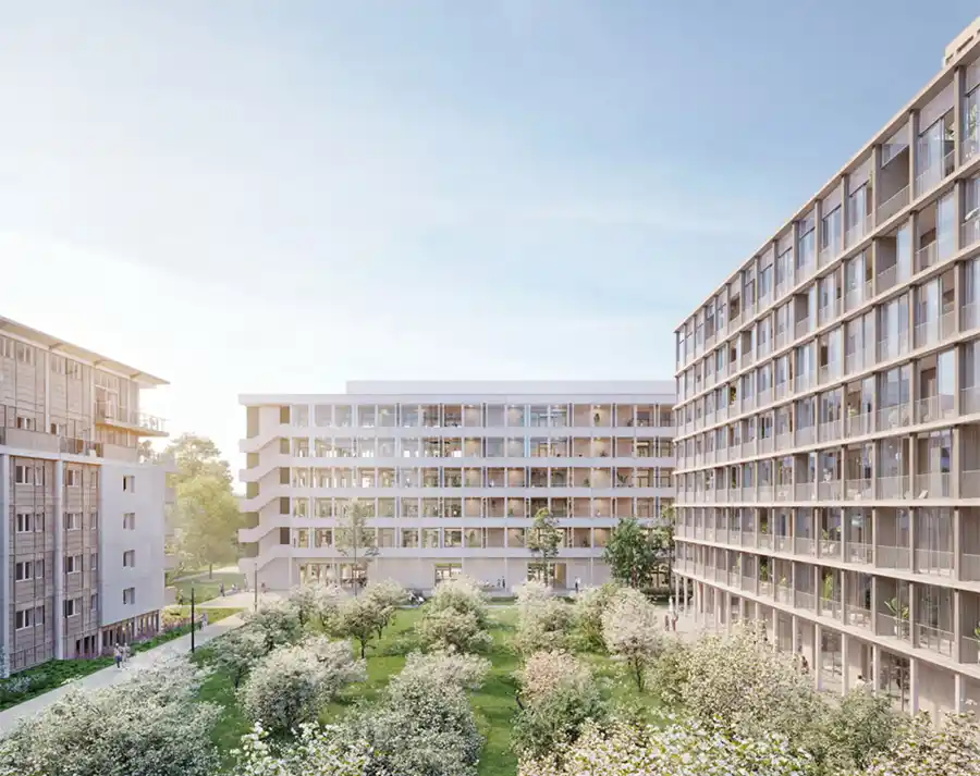 Orchard, ontworpen door David Chipperfield op Nieuw Zuid in Antwerpen