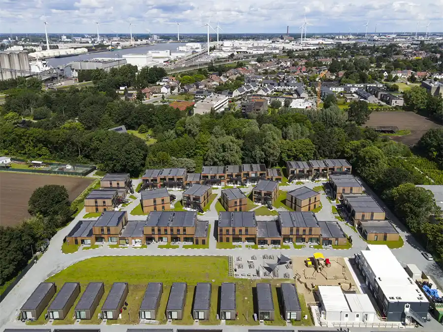 modulair woonproject van Gent Wonen wint Bis Architectuurwedstrijd 2025