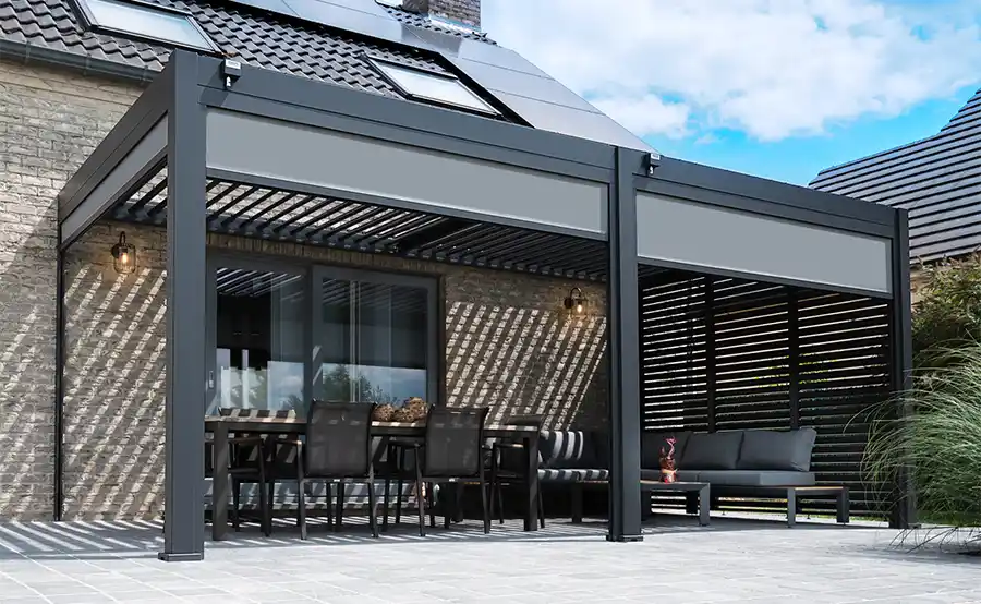 Aluminium pergola: het beste voor jouw tuin