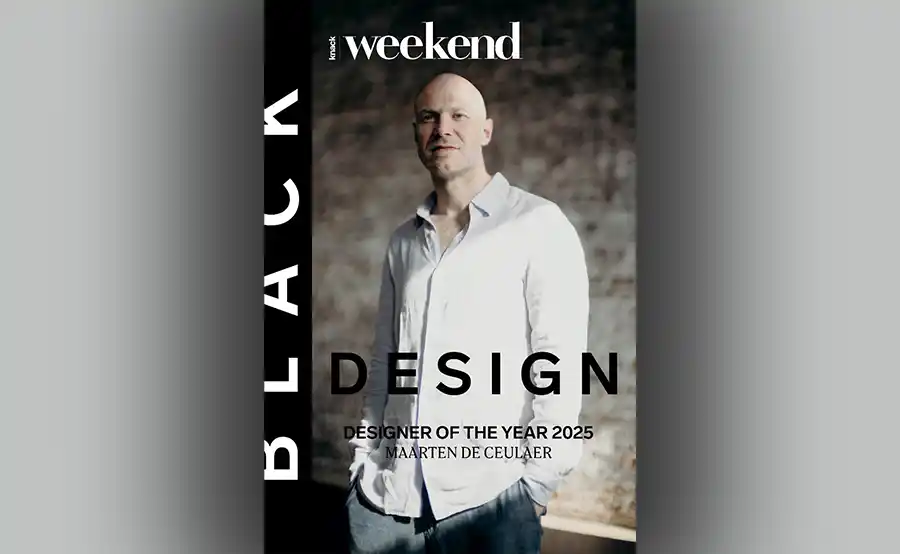 Maarten De Ceulaer uitgeroepen tot Belgische Designer van het Jaar 2025