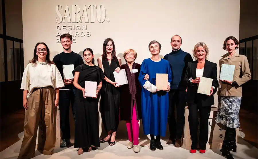 Zes toonaangevende ontwerpers bekroond tijdens Sabato Design Awards