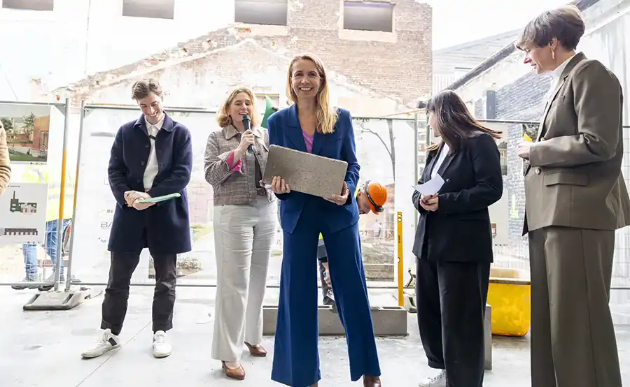 Laatste fase gestart voor duurzame vernieuwing van gemeenschapscentrum Nekkersdal