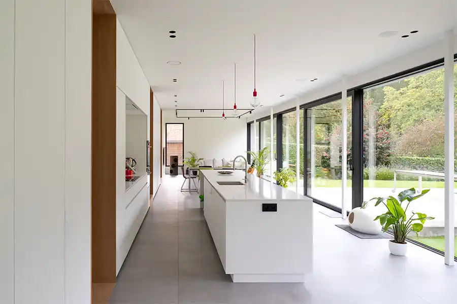 Minimalistische woning van Binst Architects