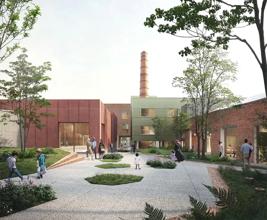 Het nieuwe gemeenschapscentrum Nekkersdal