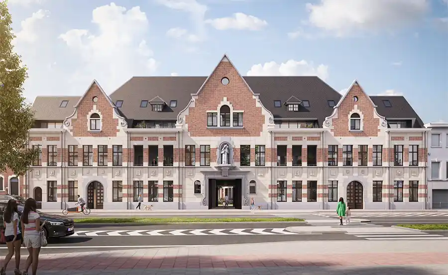 Nieuwe woonbuurt Lutgard blaast Sint-Lutgardisschool in Mortsel nieuw leven in