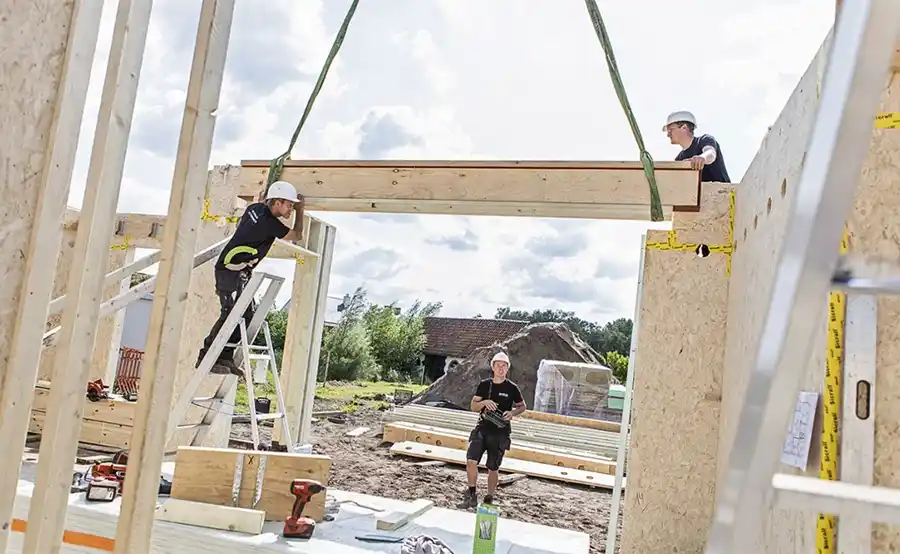 Prefab is een soort kwaliteitsverzekering voor houtbouw