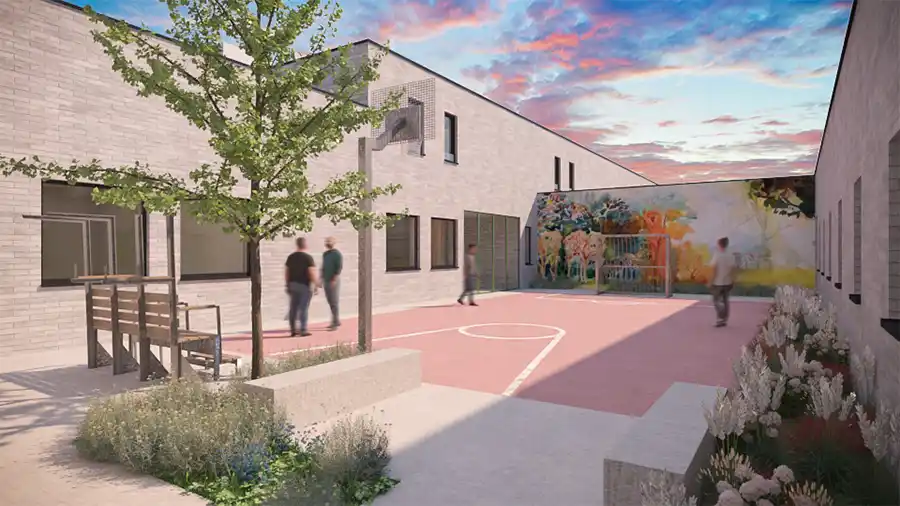 Nieuw vertrekcentrum in Steenokkerzeel