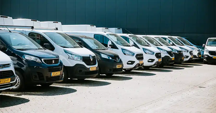 Bedrijfswagens van Dutch Vans