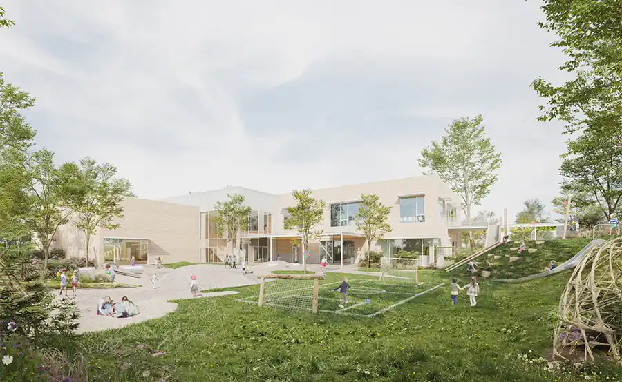 Eerste steen gelegd van nieuwe schoolcampus Reynaert in Kruibeke