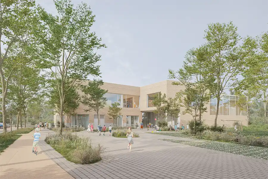 nieuwe schoolcampus Reynaert in Kruibeke