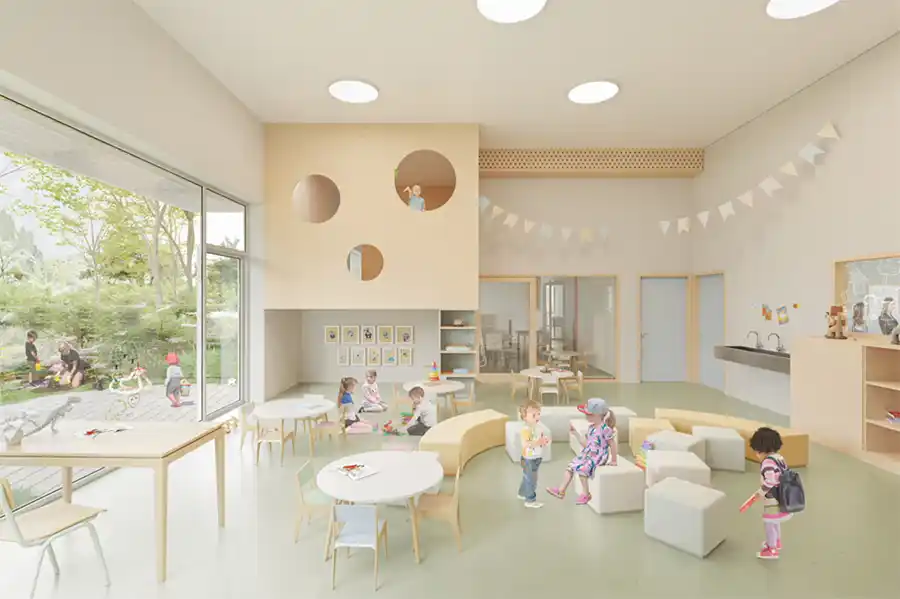 nieuwe schoolcampus Reynaert in Kruibeke