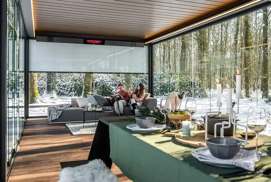 Een Renson terrasoverkapping