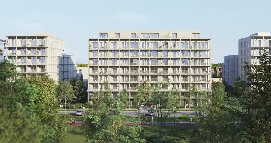 Woonproject Westville City op Linkeroever in Antwerpen