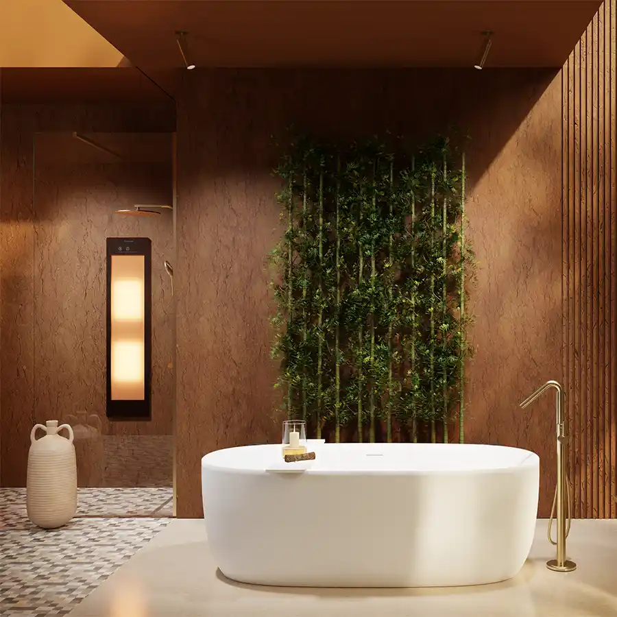 Wellness in de badkamer