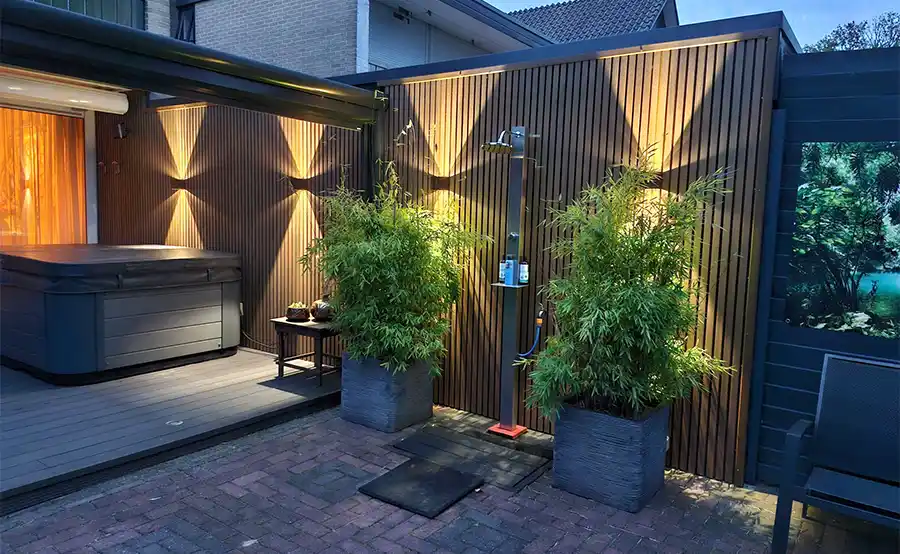 Renovatie van rijwoningen met composiet gevelbekleding