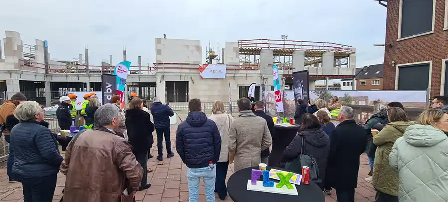 nieuw schoolgebouw Campus FLX in Leopoldsburg