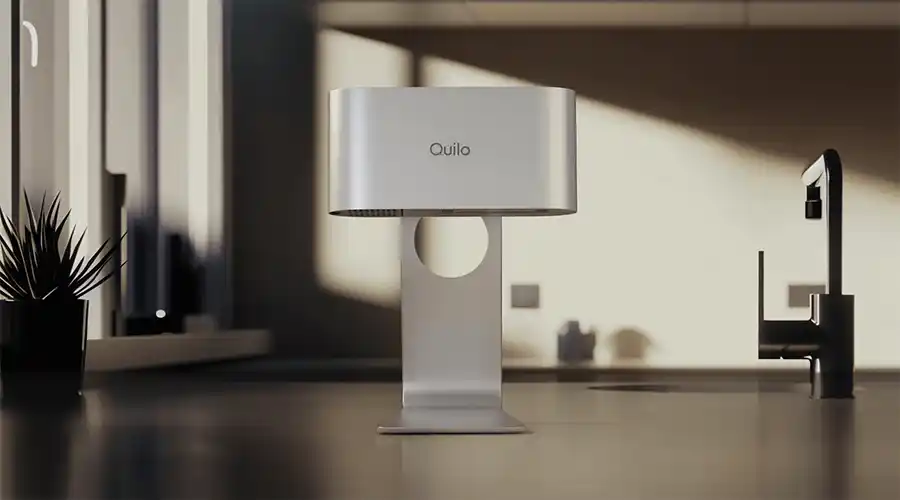 Palmz, de elektrische handdroger van Quilo