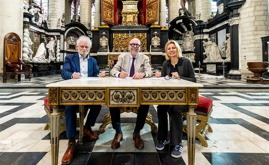 Samenwerking zet restauratie Sint-Romboutskathedraal in nieuwe fase