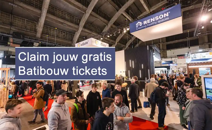 Gratis naar Batibouw 2026 met Renson!