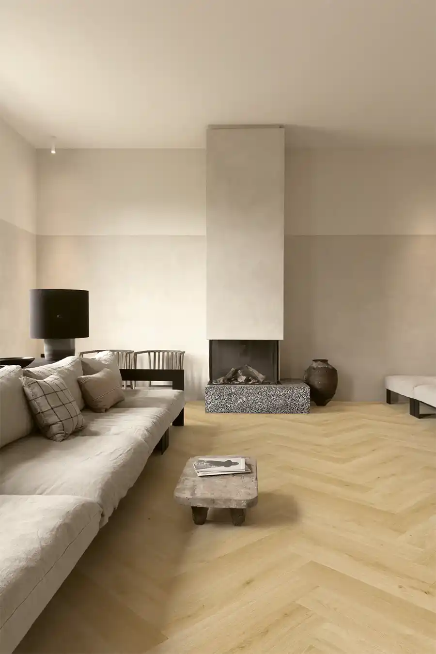 Quickstep waterdichte visgraatlaminaat op Batibouw