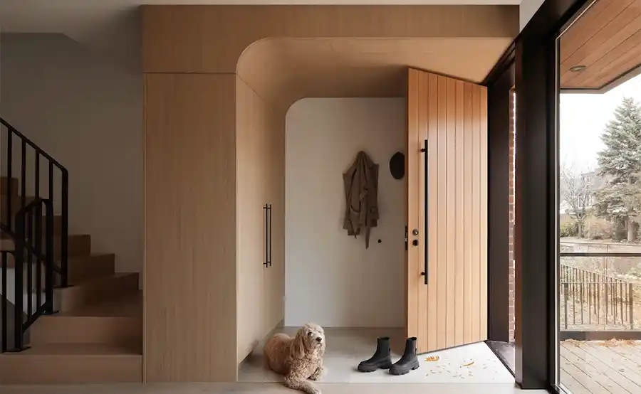 Zachte vormen veroveren het interieur