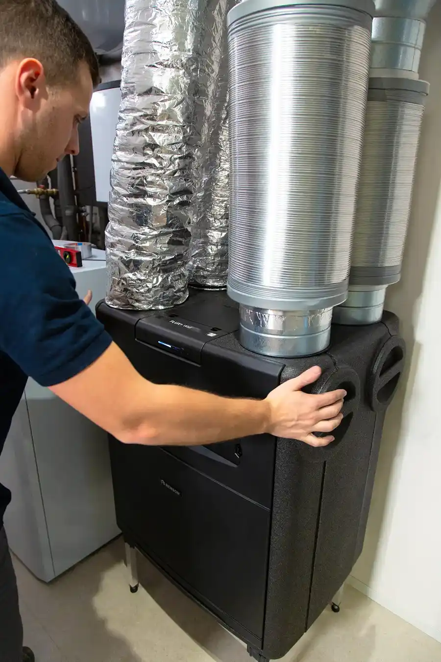 Vraaggestuurde ventilatie met warmteterugwinning - Renson