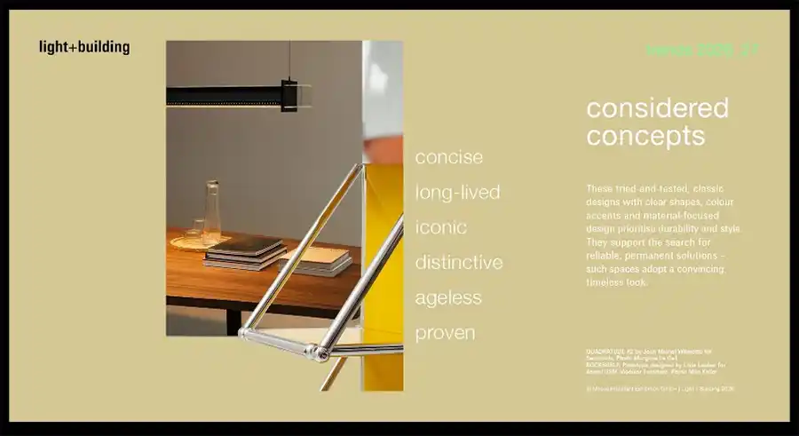 Light + Building trends in verlichting 2026 en 2027