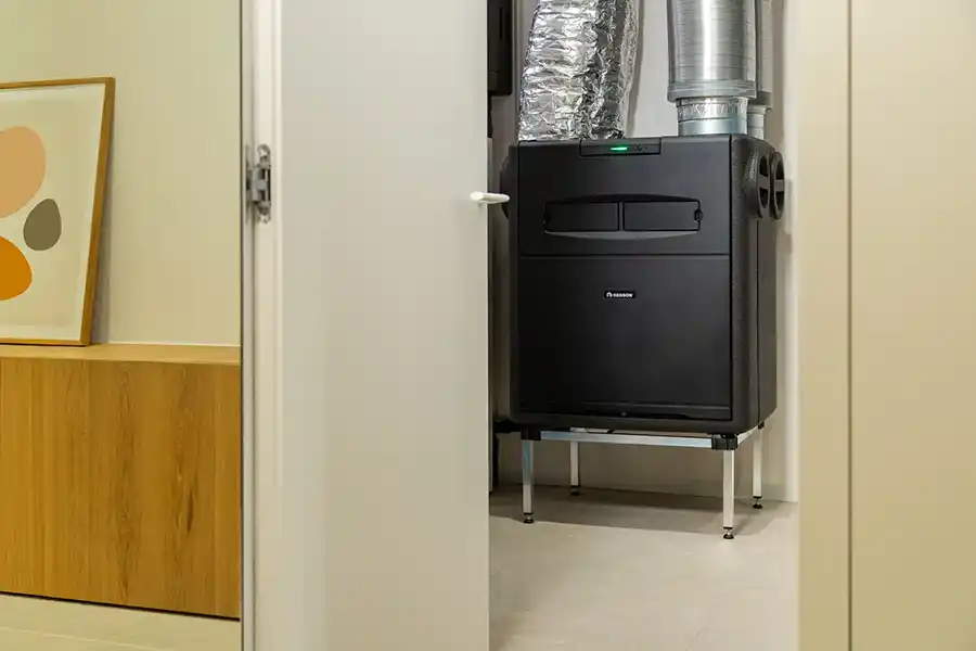 Vraaggestuurde ventilatie met warmteterugwinning - Renson