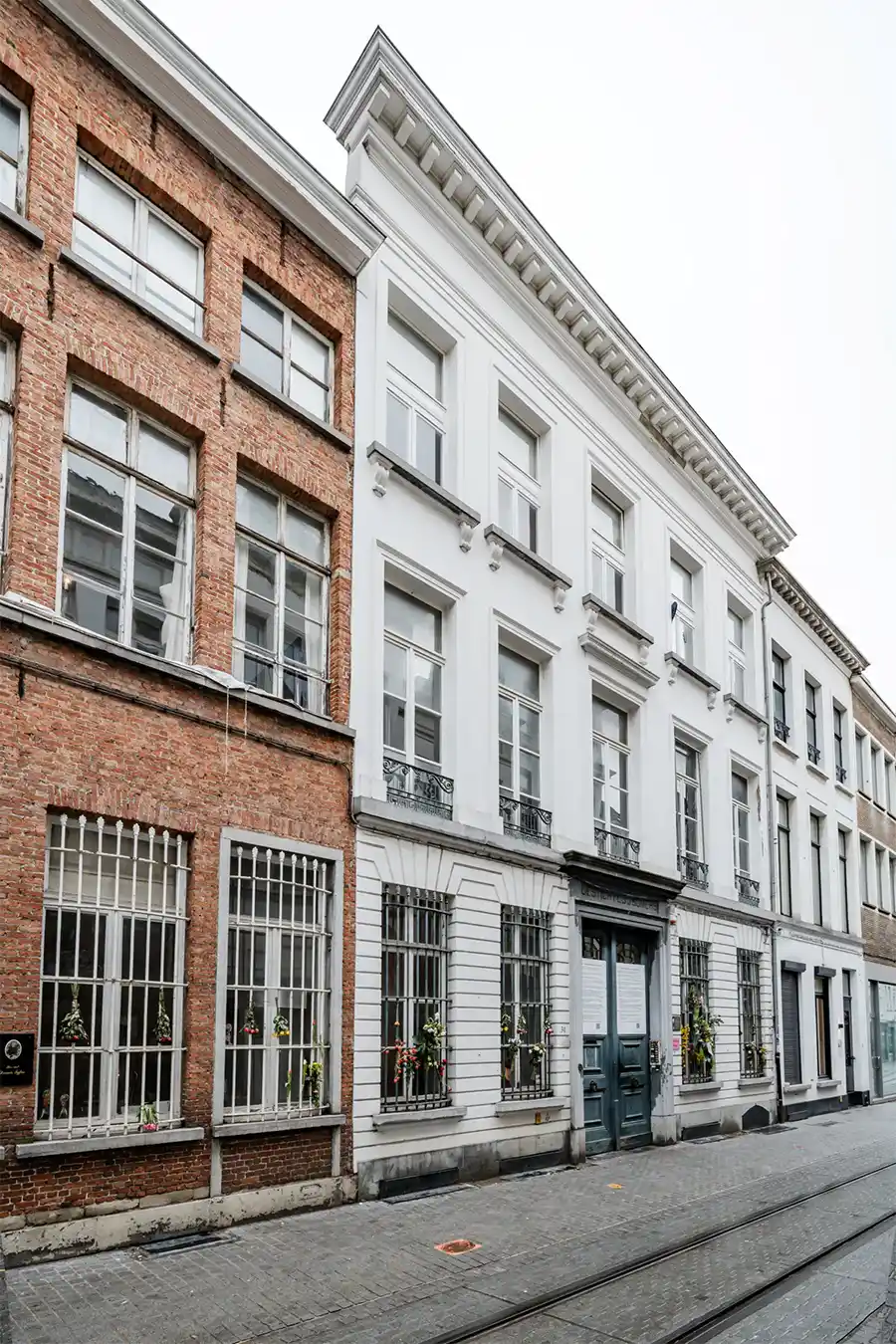 historisch gebouwencomplex in de Wolstraat