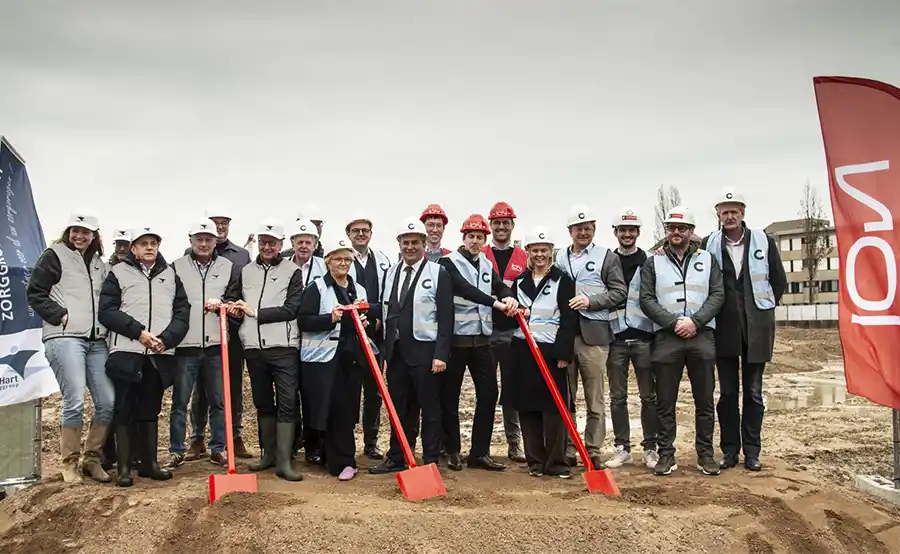 Start bouw ’t Groen Hart: nieuwe groene woonwijk met zorg in Roeselare