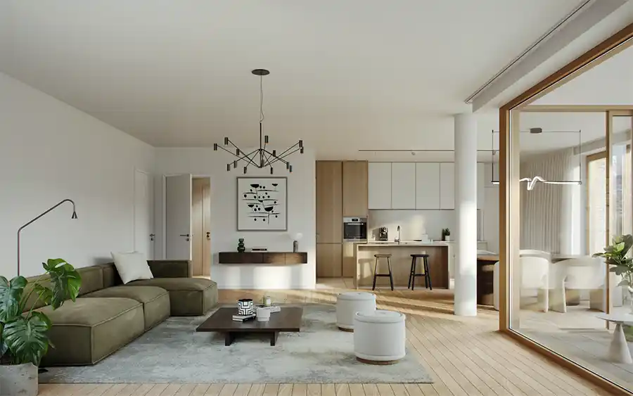 groene woonwijk 't Groen Hart in Roeselare