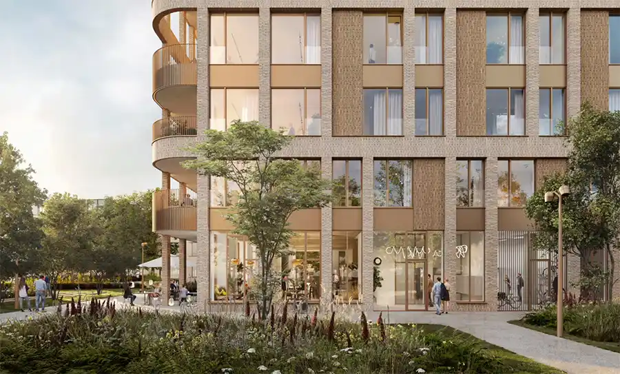 groene woonwijk 't Groen Hart in Roeselare