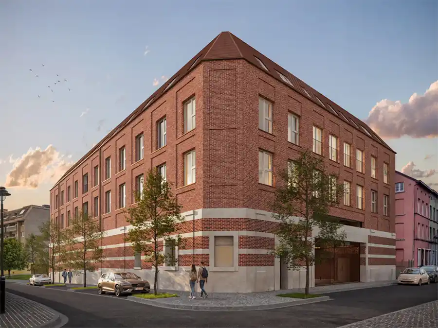 Nieuwe studentenresidentie La Rosée in Brussel