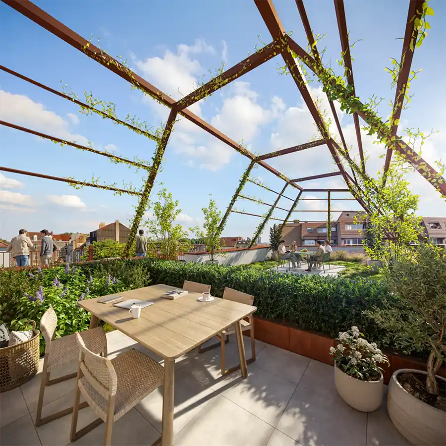 Nieuwe studentenresidentie La Rosée in Brussel