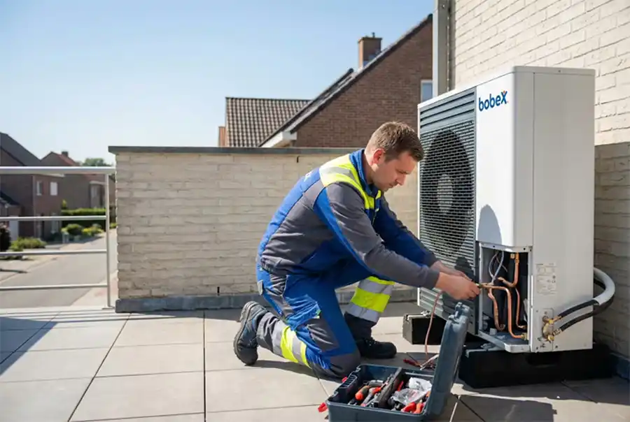 warmtepomp installatie