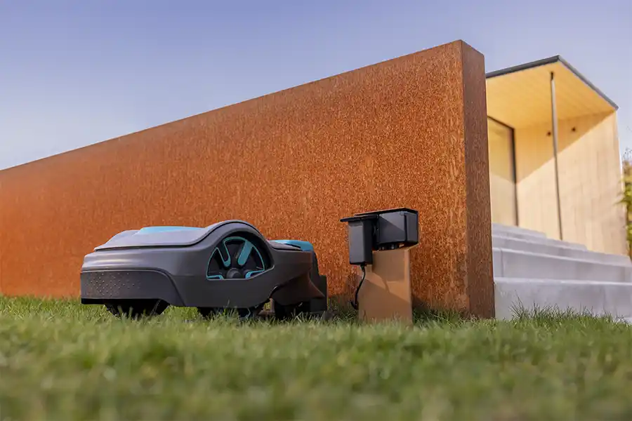 niko tuinpaal in cortenstaal