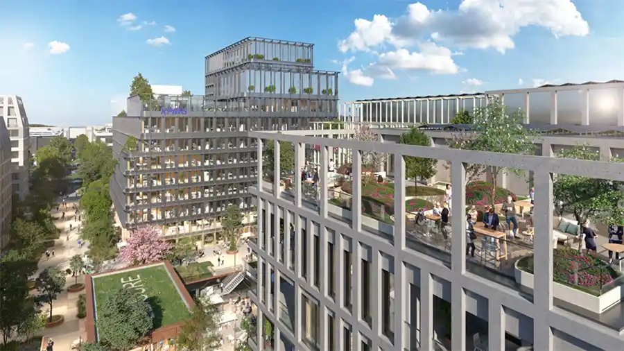 Kennedy Park in Kirchberg luxemburg