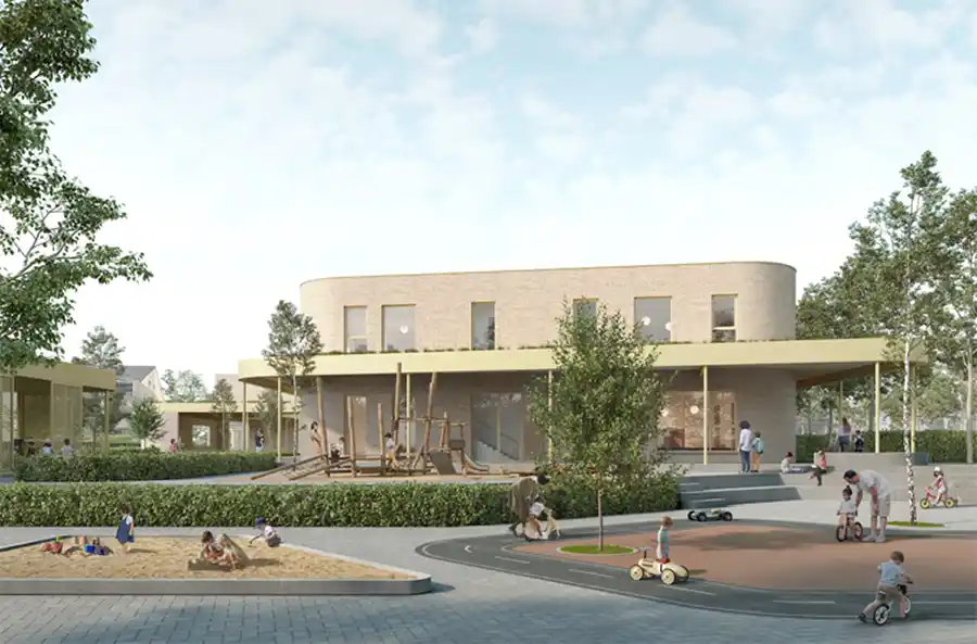 Nieuwe school Het Klavertje Vier in Knesselare