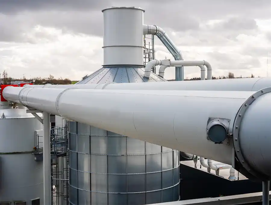 fabriek voor gerecyclede polyol op industriële schaal in Wevelgem