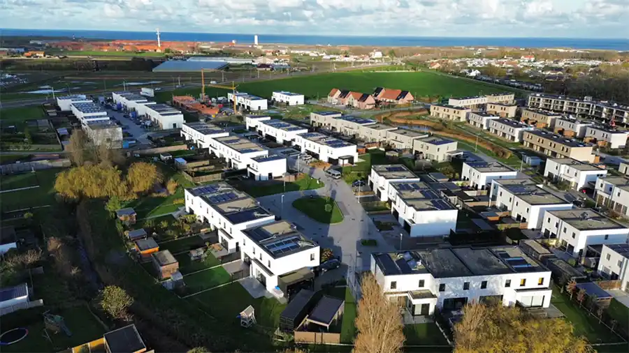 woonproject Havenzijde aan de Belgische kust